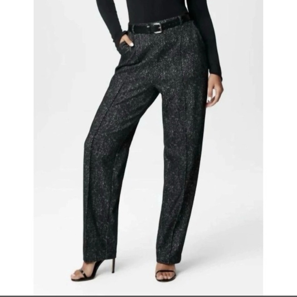 Spanx Ponte Barrel Leg Pants petite medium